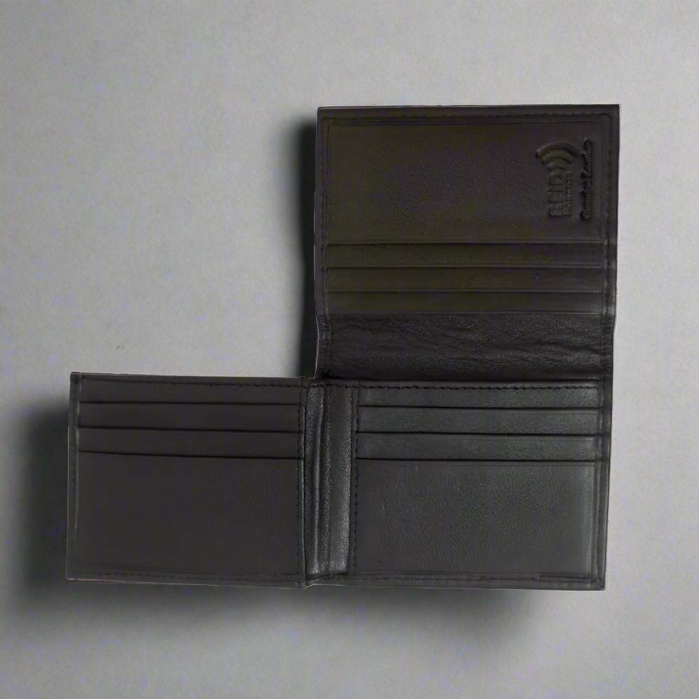Cartera vertical de cuero para hombre BOL con RFIDEX-STOCK Canada 