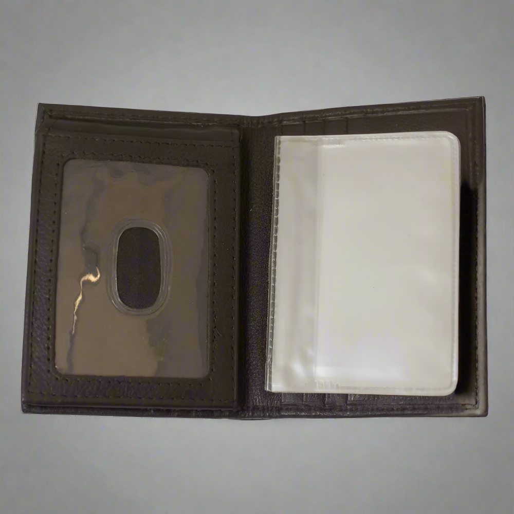 Cartera vertical de cuero para hombre BOL con RFIDEX-STOCK Canada 