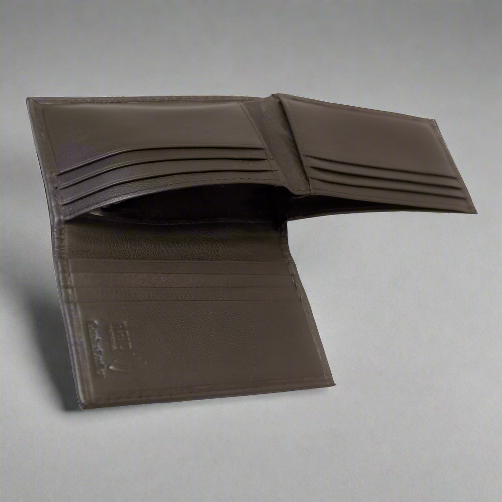 Cartera vertical de cuero para hombre BOL con RFIDEX-STOCK Canada 