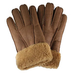 Guantes de cuero con forro de borrego para hombre BOLEX-STOCK Canada 