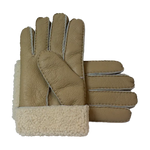 Guantes de cuero con forro de borrego para hombre BOLEX-STOCK Canada 