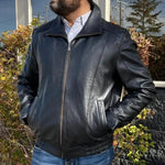 Chaqueta Bomber de Cuero de Cordero BOL para HombreEX-STOCK Canada 
