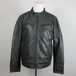 BOL Men's Waxed Sheep Prime Leather Jacket 