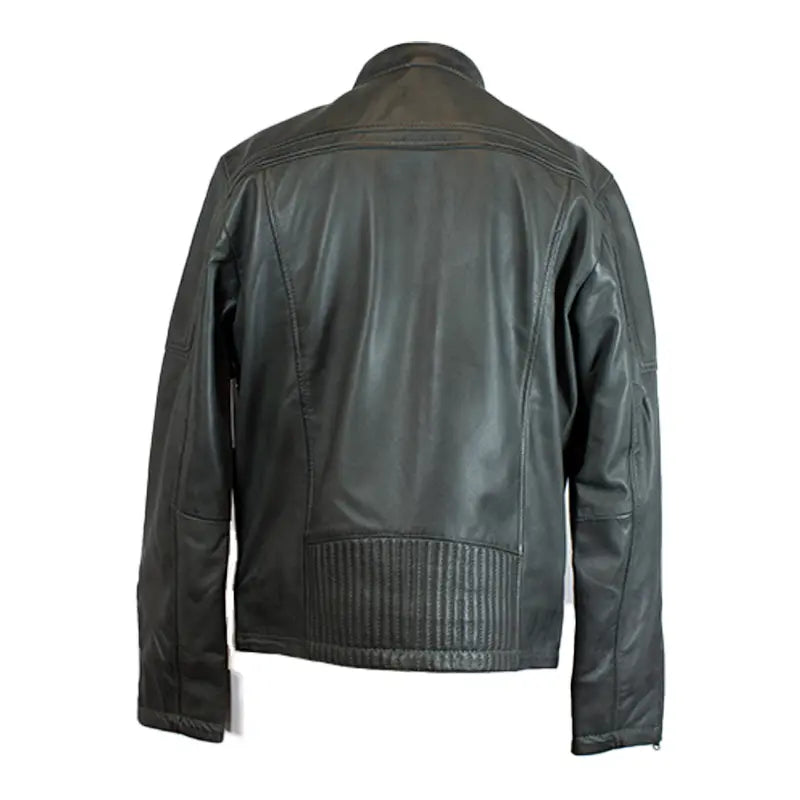 Veste en cuir de mouton ciré pour hommes BOLEX-STOCK Canada 