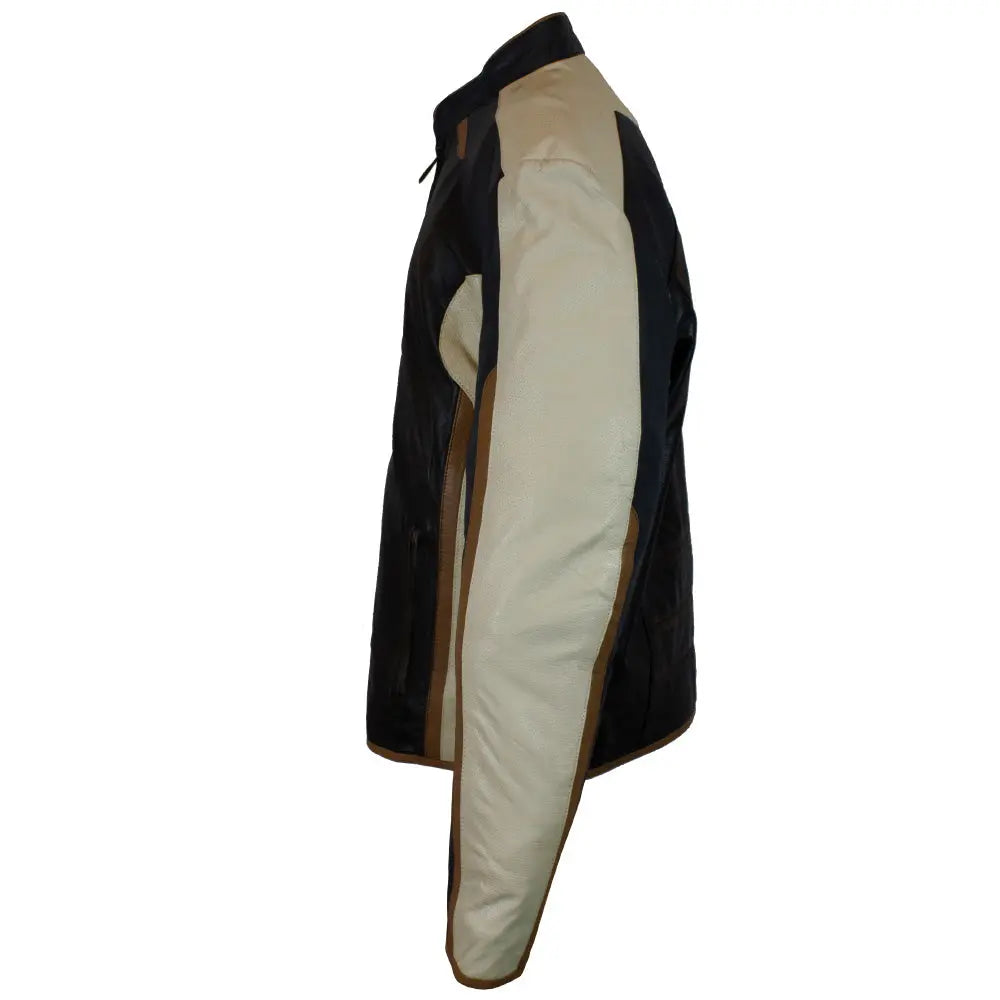 Chaqueta de cuero de cordero para hombre BOL con cremalleraEX-STOCK Canada 