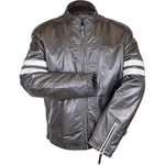 Chaqueta de cuero de cordero para hombre BOL con cremalleraEX-STOCK Canada 