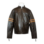 Chaqueta de cuero de cordero para hombre BOL con cremalleraEX-STOCK Canada 