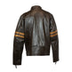 Chaqueta de cuero de cordero para hombre BOL con cremalleraEX-STOCK Canada 