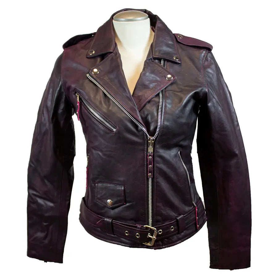 Chaqueta de cuero estilo biker para mujer BOLEX-STOCK Canada 