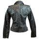 Chaqueta de cuero estilo biker para mujer BOLEX-STOCK Canada 