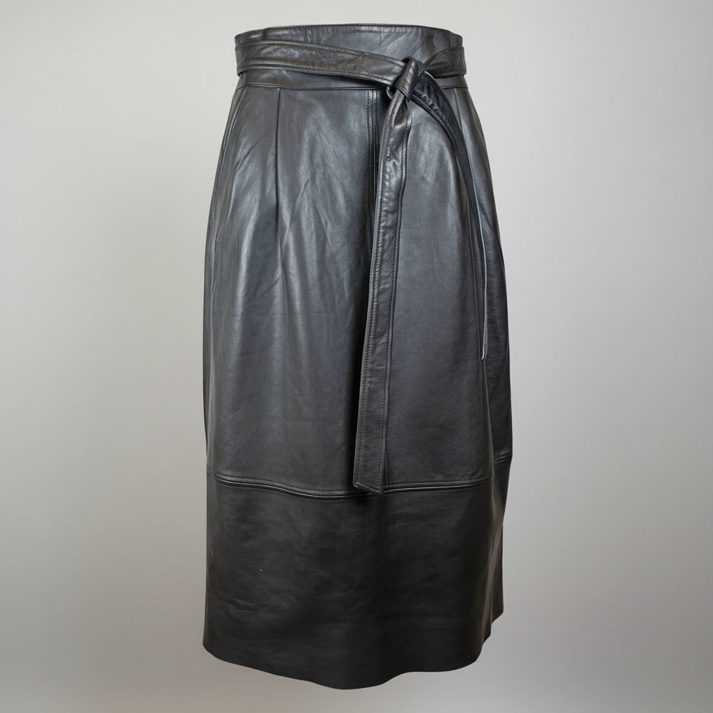 BOL Women's Brit Leather Flair Skirt 
