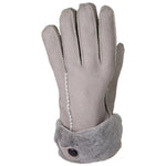 Guantes de mujer BOL de piel de oveja Merino cosidos a mano con botonesEX-STOCK Canada 