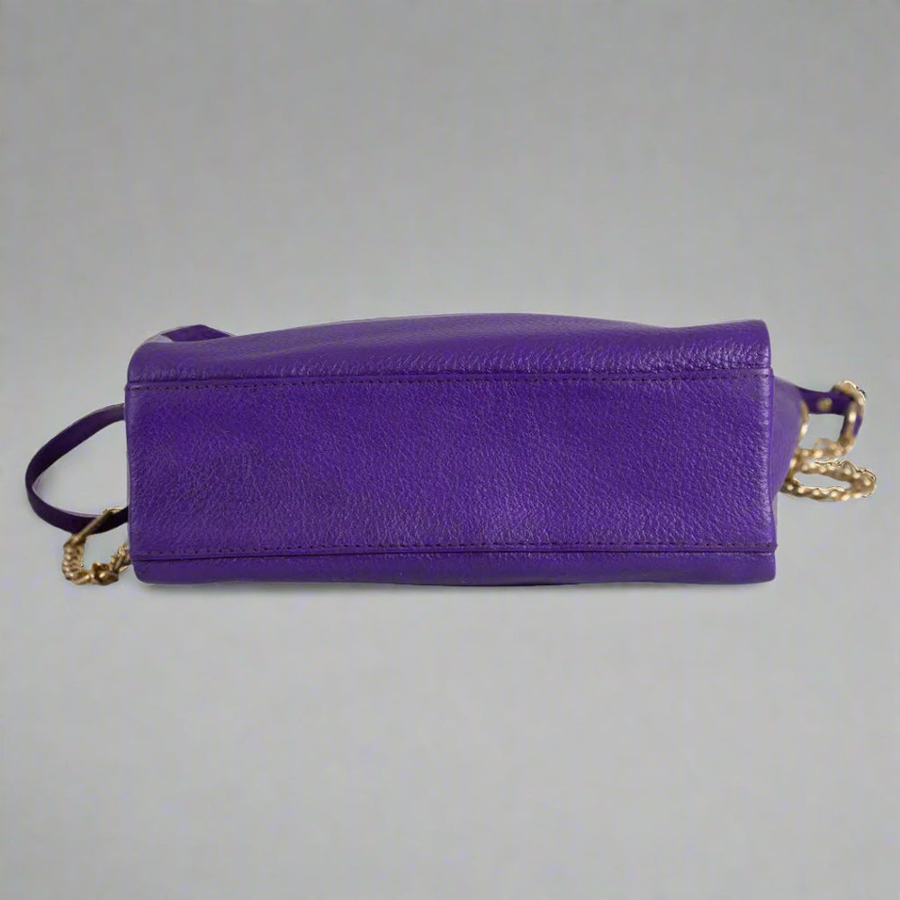 Bolso cruzado de cuero para mujer BOL con cadena y correa de cueroEX-STOCK Canada 