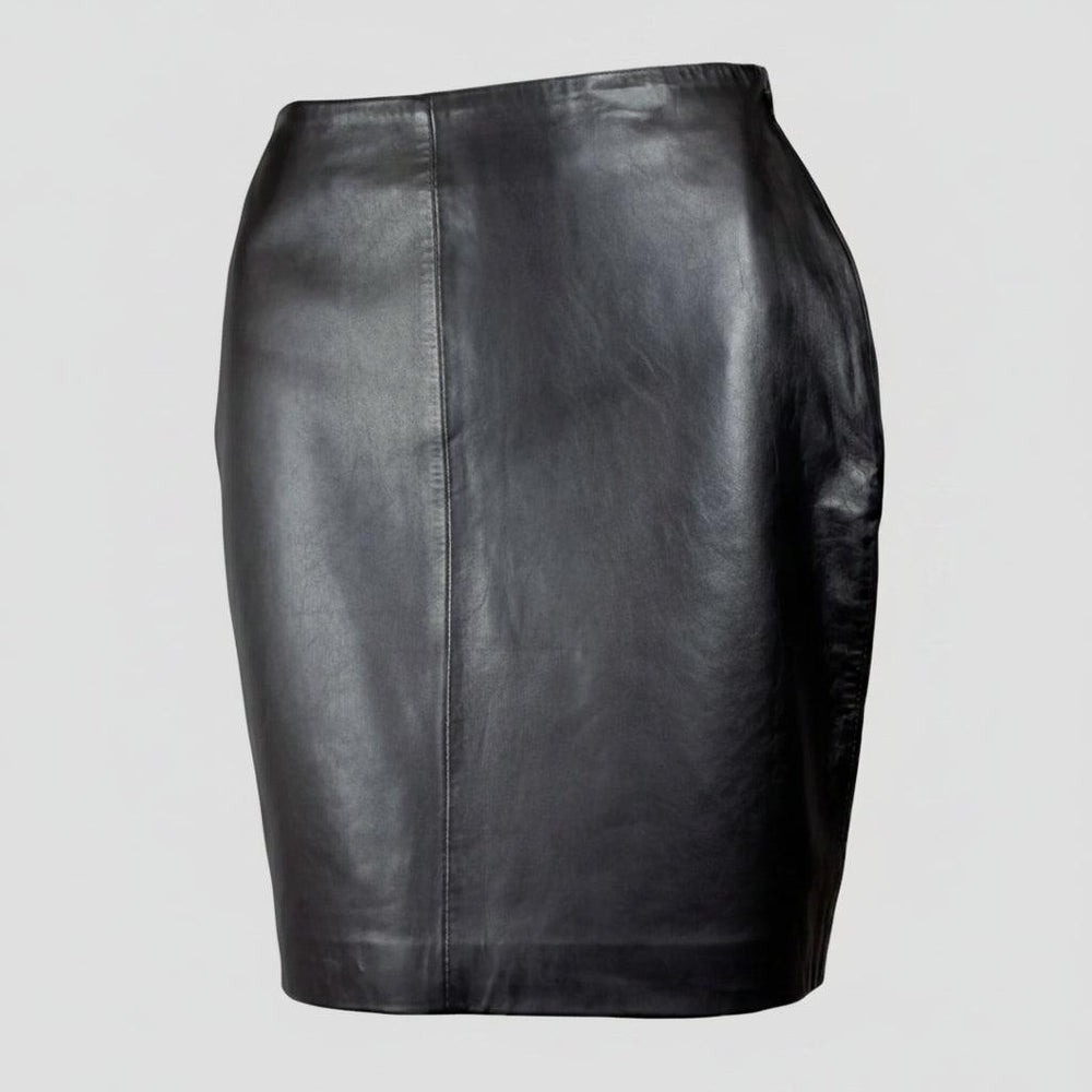 BOL Women's Dawn Short Leather Pencil Skirt 