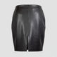 BOL Women's Dawn Short Leather Pencil Skirt 