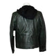 Chaqueta de cuero con capucha desmontable para mujer BOLEX-STOCK Canada 