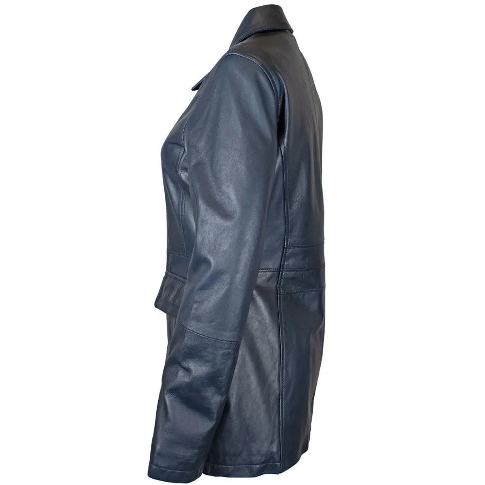 Chaqueta de cuero para mujer BOL con corte princesaEX-STOCK Canada 