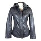 Chaqueta de cuero para mujer BOL con capucha extraíbleEX-STOCK Canada 