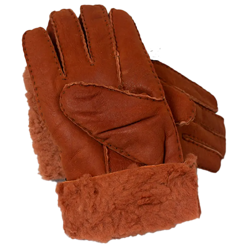 Guantes de cuero con forro de borrego para mujer BOLEX-STOCK Canada 