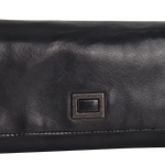 Cartera de cuero cuadrada con etiqueta para mujer BOLEX-STOCK Canada 