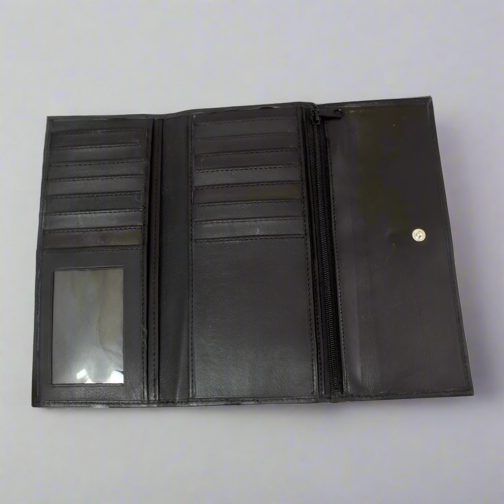 Cartera de cuero trifold con RFID para mujer BOLEX-STOCK Canada 