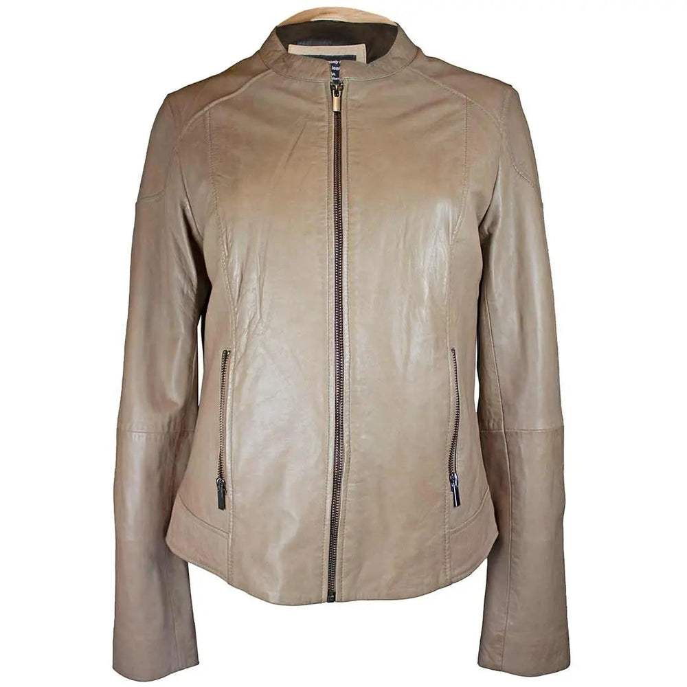 Chaqueta de cuero vintage para mujer BOL de TexasEX-STOCK Canada 