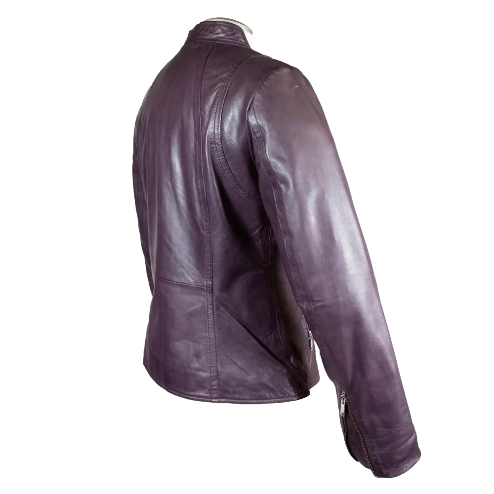 Chaqueta de cuero para mujer BOL con bolsillo y cremalleraEX-STOCK Canada 