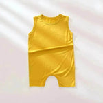 Baby Summer Modal Thin Sleeveless Tank Top Romper - EX-STOCK Canada