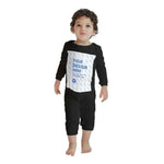 Baby's Comfortable Cotton Long Sleeve One Piece Personalized Wear - EX-STOCK Canada