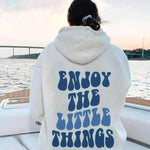 Back Text Oversized Hoodie - EX-STOCK Canada