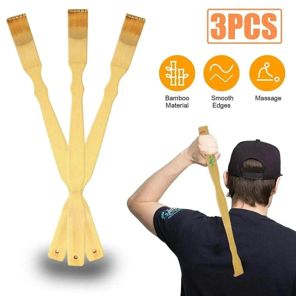 Bamboo Back Scratcher Itch Relief Tool - EX-STOCK Canada