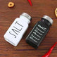 Barbecue Sprinkler Bottle Salt And Pepper Shaker Seasoning Bottle Square Glass Bottle - EX-STOCK CANADA