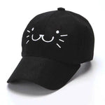 Baseball Korean Sunscreen Cute Kitten Cap - EX-STOCK Canada