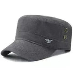 Baseball summer outdoor sunhat leisure flat military cap - EX-STOCK CANADA