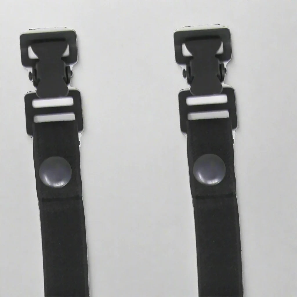 Black Snap Motorcycle Riding Pant Tie Down EX-STOCK Canada 