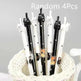 Black & White Cat Pattern Office School Supplies Gel Pen - EX-STOCK CANADA