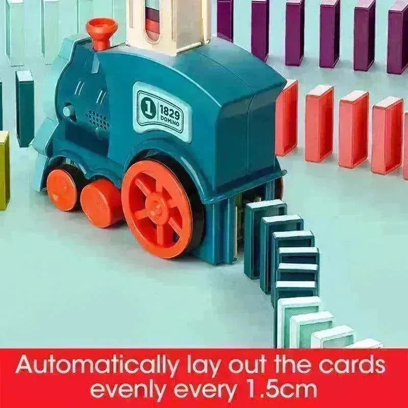 Building Blocks Train Toy Baby Car Puzzle Automatic Release - EX-STOCK CANADA