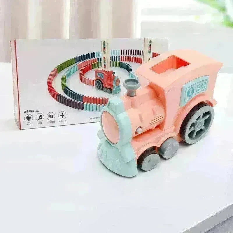 Building Blocks Train Toy Baby Car Puzzle Automatic Release - EX-STOCK CANADA