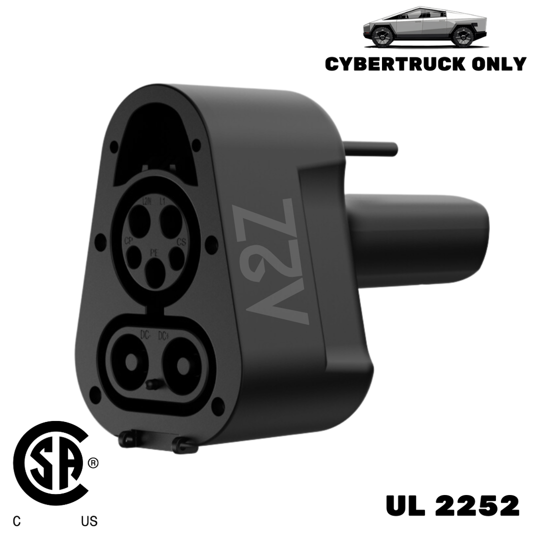 A2Z Thunderstorm Max Plug | CCS1 to Cybertruck DC Fast Charger | UL Certified