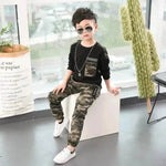 Camouflage long sleeve kids suit for Baby Boys - EX-STOCK Canada