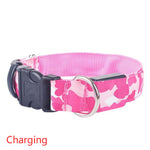 Camouflage pet supplies luminous dog collar EX-STOCK Canada 