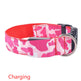 Camouflage pet supplies luminous dog collar EX-STOCK Canada 