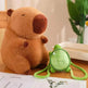 Capibara Buddha Style Stuffed Capybara Doll - EX-STOCK Canada