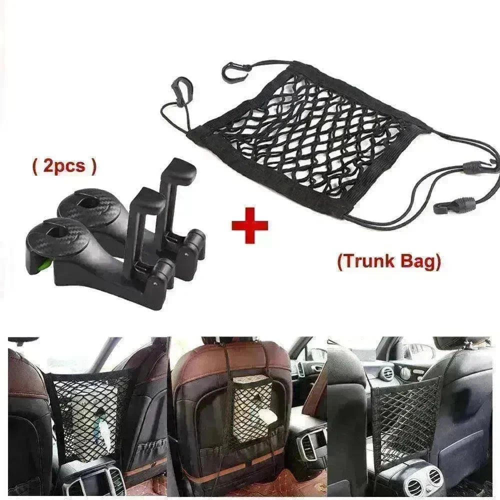Car Hook Phone Holder Seat Back Hanger Bag Purse Cloth - EX-STOCK CANADA