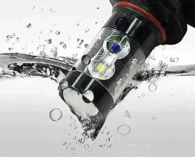 Car Lights Styling High Power 6000K White LED Fog Bulbs H10 Socket - EX-STOCK CANADA