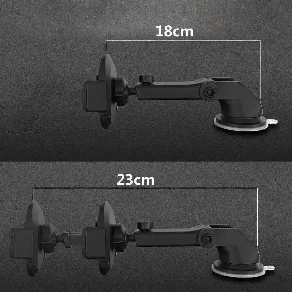Car Phone Holder Long Rod Telescopic Car Dashboard Suction Cup Type - EX-STOCK CANADA