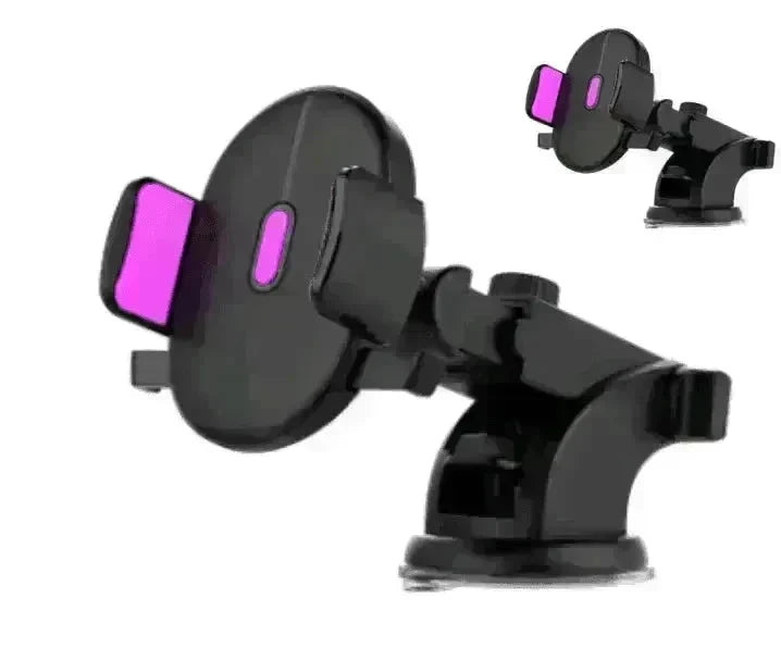 Car Phone Holder Long Rod Telescopic Car Dashboard Suction Cup Type - EX-STOCK CANADA