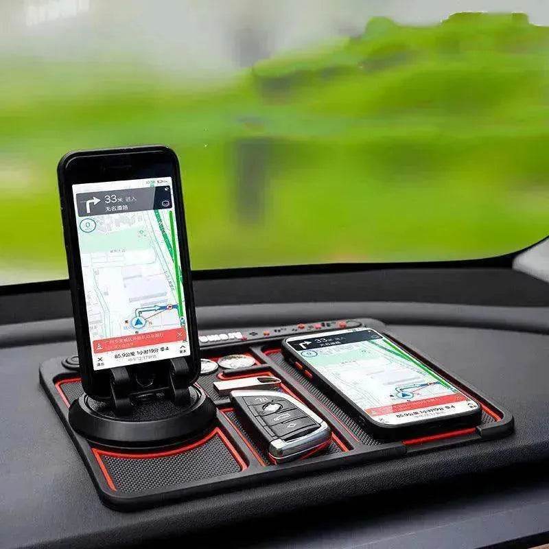 Car Phone Pad 4-in-1 Parking Number Card Anti-Slip Mat Auto Holder - EX-STOCK Canada