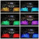 Car RGB Strip Lights: Wireless Music Control, Waterproof LED, Remote. - EX-STOCK CANADA