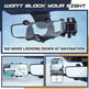 Car Rearview Mirror Phone Holder: Rotatable, Retractable, 360°, All Phones & Cars - EX-STOCK CANADA